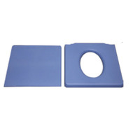 Healthline - Replacement Closed Seat w/Top (Polyurethane) for EZee Life Chair (Model 150) - 150CFS