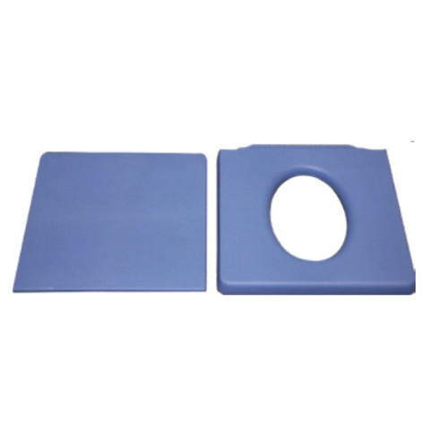 Healthline - Replacement Closed Seat w/Top (Polyurethane) for EZee Life Chair (Model 186) - 186CFS
