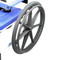 Healthline - Replacement 24" Quick Release Wheel Package for EZee Life Chair (Model 186) - 24QRWP-186