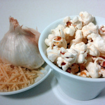 Parmesan garlic popcorn