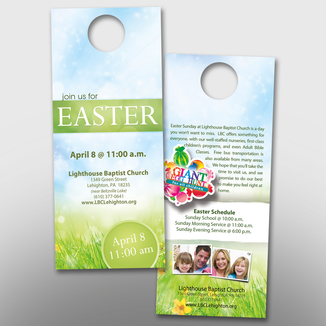 Easter Door Hanger Small 14120 Ministry Supply