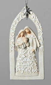 Holy Family Papercut  Ornament