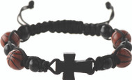  Sports Bracelets on Leather Cord (160012)