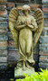 Gabrielle the Angel ~ Dimensions: Height: 44.5", Width: 21" Base: 12.5". Weight: 197. Made to order...Allow 3-4 weeks for delivery. Made in the USA!