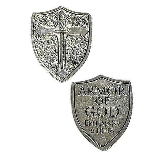 Armor of God Shield Pocket Token Giftswithlove,Inc.