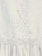 Corded embroidery lace on tulle
Tea length
Tank length sleeves
Zips in the back
Bow in the back
Made in the U.S.
3 Dress Limit per Order