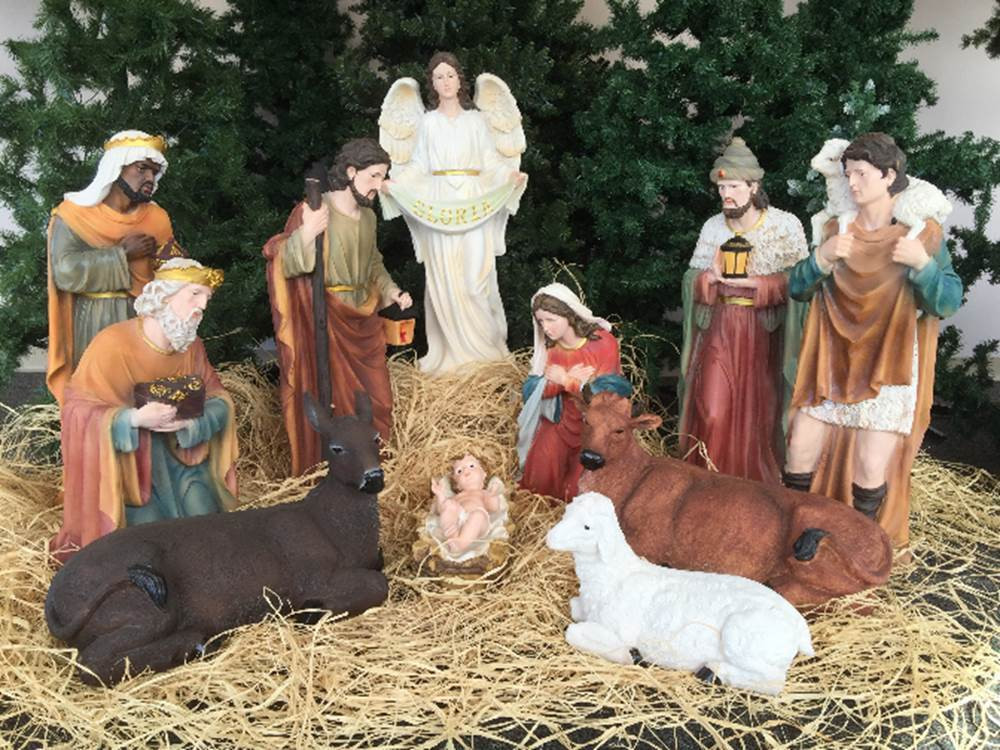 Indoor and Outdoor Large Nativity Set, 32