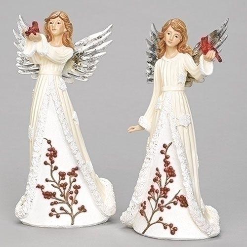 9.5" Angel Figure with Cardinal Giftswithlove,Inc.
