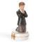 5.5"H Cmmunion Figurines in prayer. Choose a boy or a girl figure when ordering. Communion Boy or Girl figurines are made of a resin stone mix. They measure  5.5"H 2.5"W 2.5"D. Perfect for a cake topper!! 