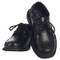 Boy's White or Black lace up matte shoes in various youth sizes.  