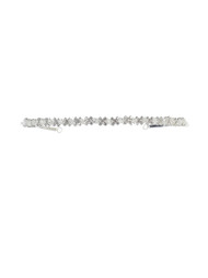 This beautiful rhinestone tiara is perfect for your child's first communion event. Make sure you enlarge the picture to see all the detailing. This rhinestone tiara is lead compliant.