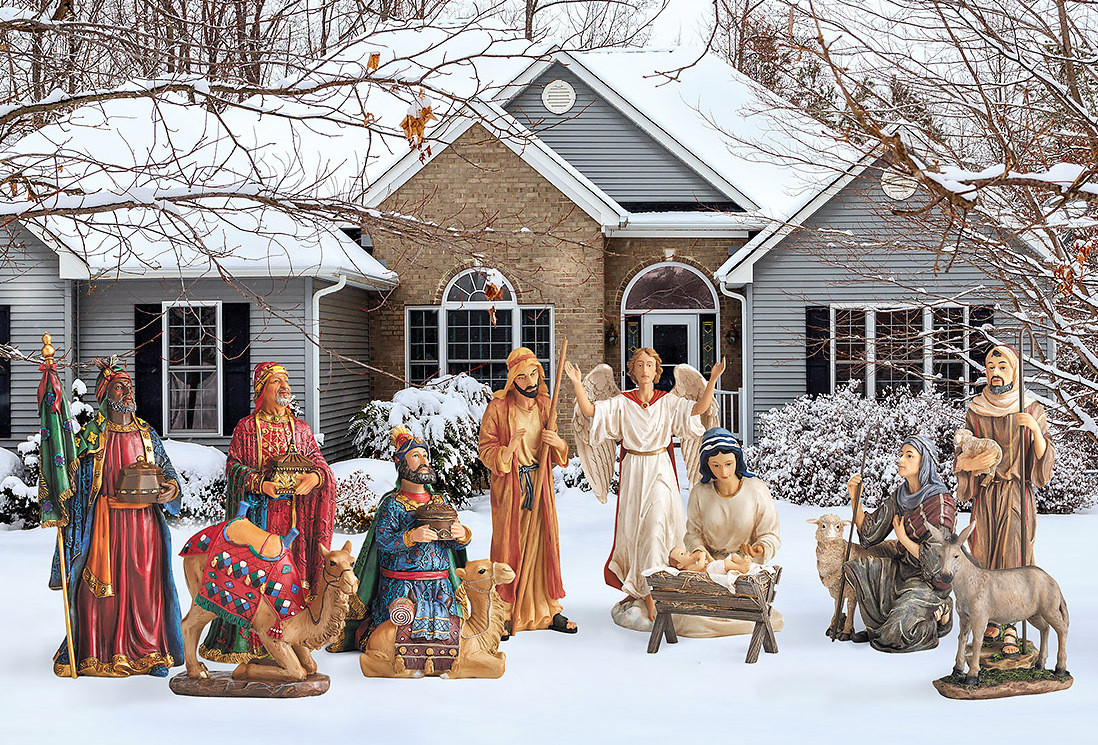 Life Size Nativity Scene Outdoor | Ubicaciondepersonas.cdmx.gob.mx