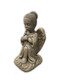 Girl  Angel 1311: Cement Outdoor Statues.    African American Praying Children Angels ~ Boy or Girl.  
Measurements:  H: 12.50",  BW: 6" BL: 7", Wt: 13 lbs. Wingspan is 8"
Handcrafted and made to order...Allow 4-6 weeks for delivery.  Made in the USA!