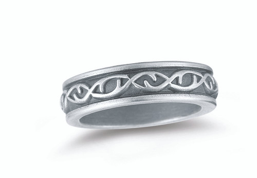 Antiqued Sterling Silver "Crown of Thorns" Ring. Sizes 6-12. Comes in a deluxe velour gift B=box. Limited Lifetime Guarantee from defects in material and workmanship