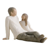Celebrating the bond of love between fathers and daughters. A gift to celebrate the loving relationships that develop between parent and child.  5”h hand-painted resin figure.  Packaging box includes enclosure card for gift-giving  Dust with soft cloth or soft brush. Avoid water or cleaning solvents

 