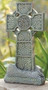 Celtic Garden Statuary with rough stone look.Dimensions: 16.25"H 8.5"W 3.5"D Stone Resin Mix.