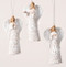 "Paper Cut Look" Angel Ornaments. Resin Material 5.31"H x 2.17"W x 2.76"L. Choose: Angel Holding Snowflake, Angel Holding Dove, or Angel Praying. Each SOLD SEPARATELY

