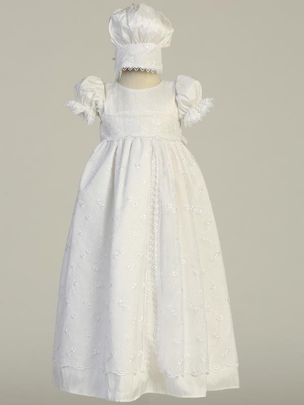 tulle christening gown