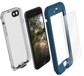 LifeProof NUUD Case with Alpha Glass iPhone 7 - Blue/Clear