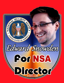 SNOWDEN for NSA Director