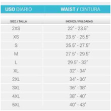 Please Measure An Inch Above Belly Button. Please Use For Accurate Sizing 
- Accelerates weight loss through compression, perspiration and micro-massage.
- Immediately reduces measurements 1-4 inches
- Corrects posture and provides back support
- Supports core muscles
- Promotes quick postpartum recovery (consult physician before use)
- Daily recommend use: 7 to 8 hours or most comfortable amount of time.