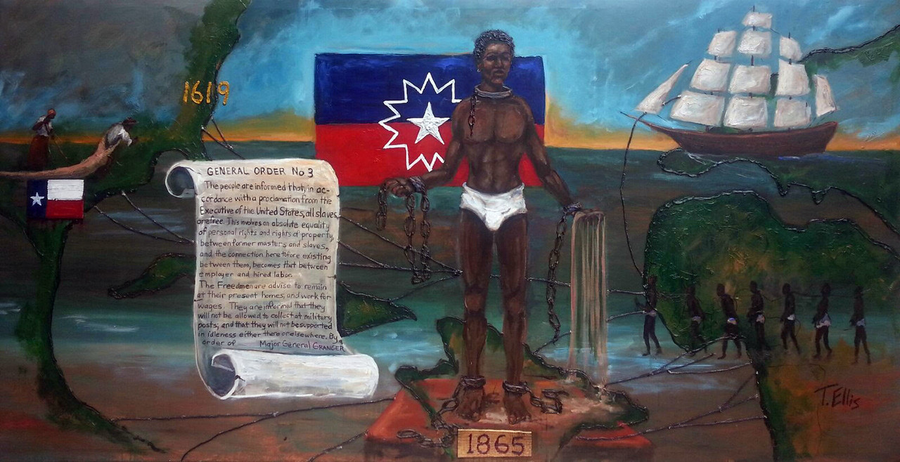 Juneteenth- General Order No. 3 - T Ellis Fine Art