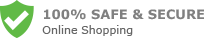 100% Safe and Secure Online Shopping