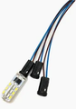 G4 LED Bulb Holder (12V,20W,20CM) with wires