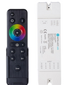 FCC-401: RGB-W/CCT/Dimmer RF 2.4GHz LED Controller (24A max) with Remote Control