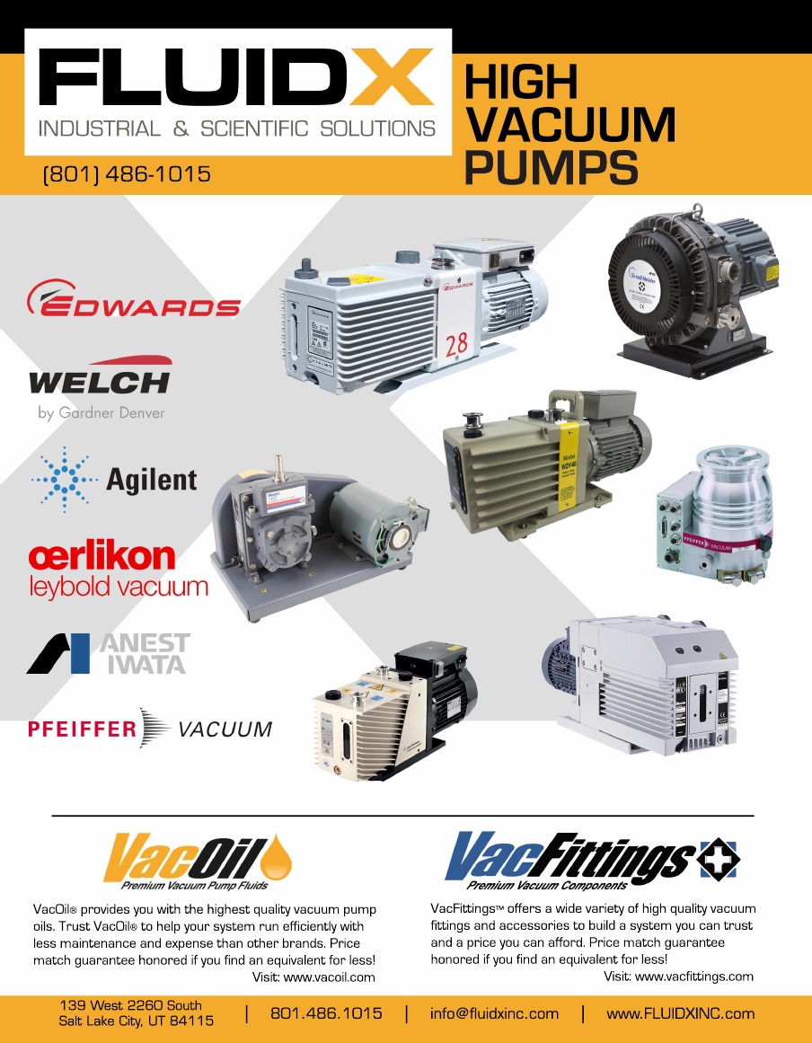 FLUIDX Industrial Pump Line Card