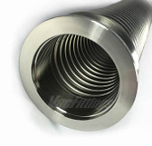 NW 40 x 19.7" (500mm) Thin Wall (.006) Stainless Steel Metal Hose
