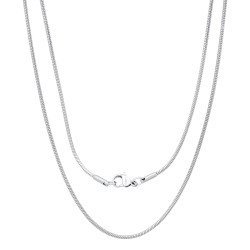 1.5mm High-Polished Stainless Steel Round Snake Chain Necklace (SKU: ST-SD1025)