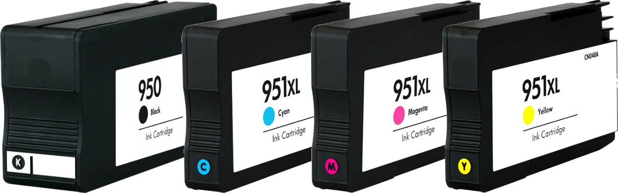 4 PACK 950 951XL XL Ink Cartridge for HP Officejet Pro 8625 8630 8640 8660 | eBay