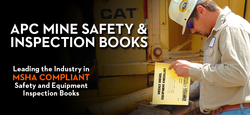 APC Solutions | Mine Safety Books | Pre-shift Inspection Books ...