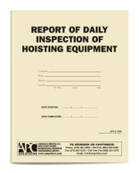 APC 6-1494: Report of Daily Inspection of Hoisting Equipment
