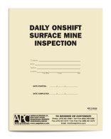 APC S-5000: Daily Onshift Surface Mine Inspection