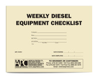 APC 52761: Weekly Diesel Equipment Checklist