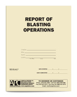 APC E+B #6A & 7: Report of Blasting Operations