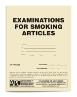 APC 75.1702: Examinations for Smoking Articles