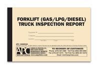 APC 20089335: Forklift (Gas/LPG/Diesel) Truck Operator's Pre-Operation Inspection Report