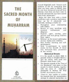 The Sacred Month Of Muharram Informative Pamphlet