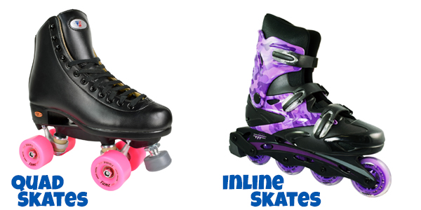 types of skates shoes