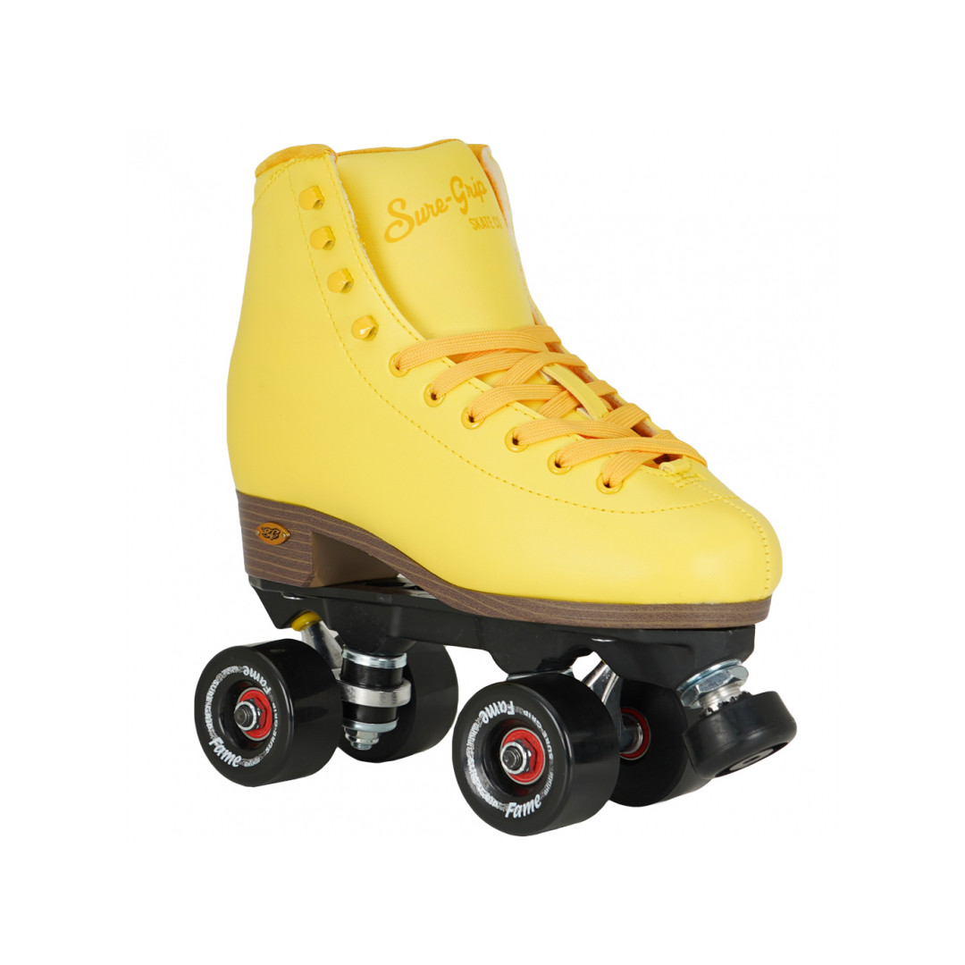 SureGrip Fame Golden Hour Yellow Indoor Roller Skates