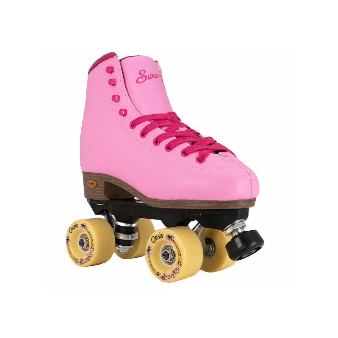 SureGrip Fame Outdoor Roller Skates (Pink Passion)