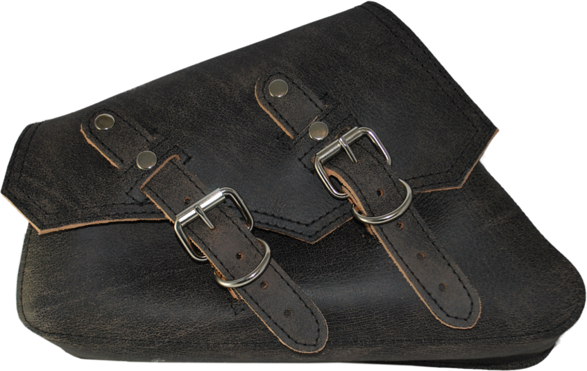 Amazon.com: Motorcycle Vintage Leather Handlebar Bag Fork Tool Pouch Harley  Davidson Biker : Automotive