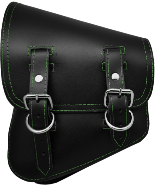 plain black side bag