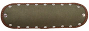 La Rosa Design Universal Muffler Heat Shield - 9" Army Green Canvas