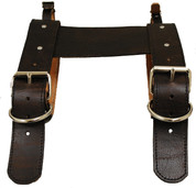 Special La Rosa  Rustic Brown Leather Belts for Blanket/Jacket