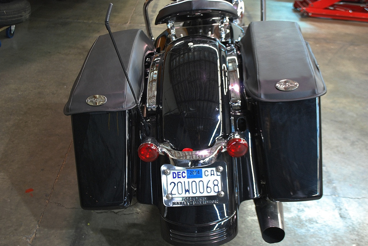 JETGLOW Classic Chrome Fender & SaddleBag Emblems – Fit Harley-Davidson Street, Road, Electra Glide, Switchback
