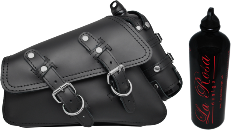 Sportster swingarm bag with fuel bottle sale